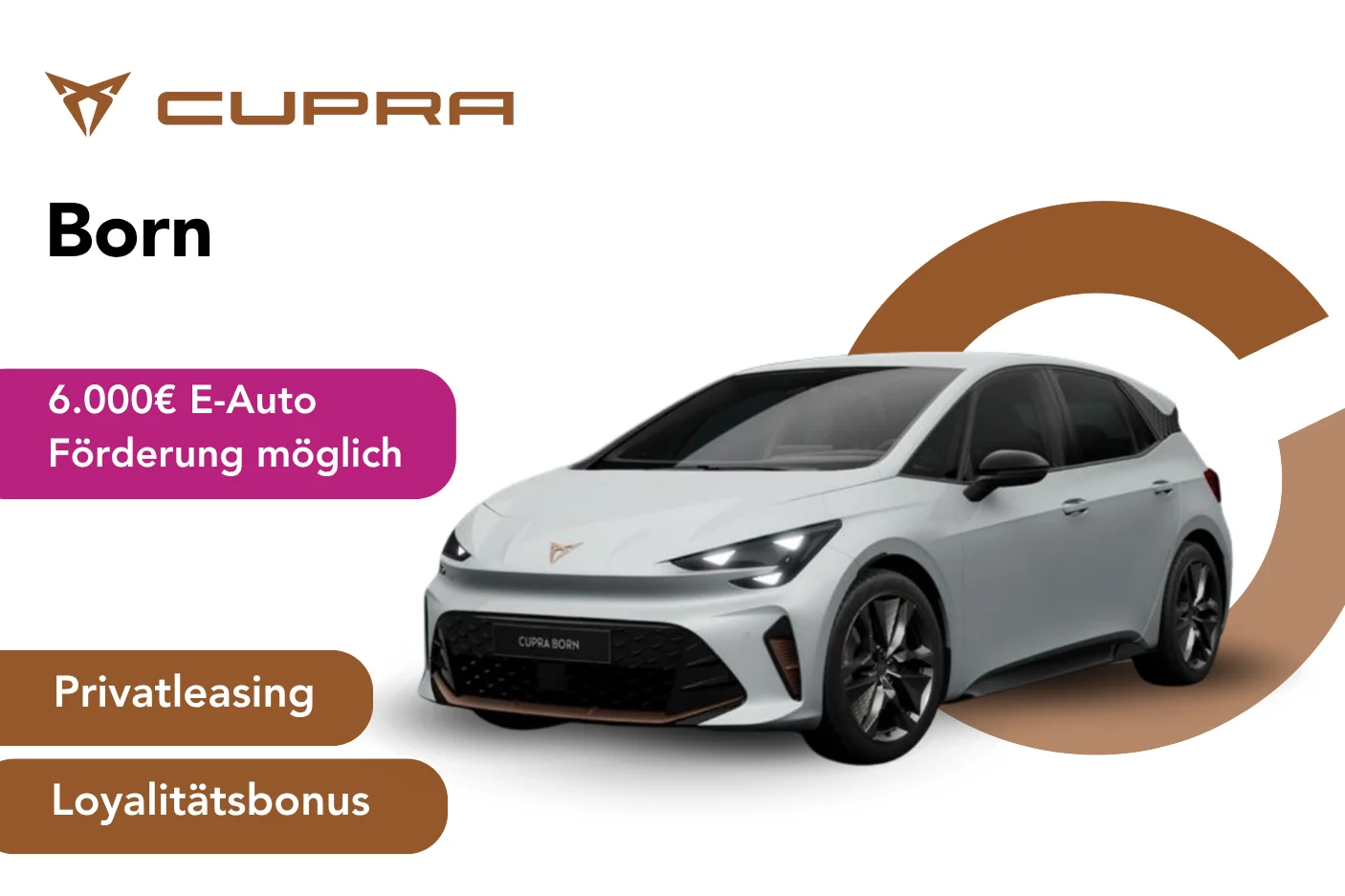 Cupra Born Privatleasing Angebotsbild
