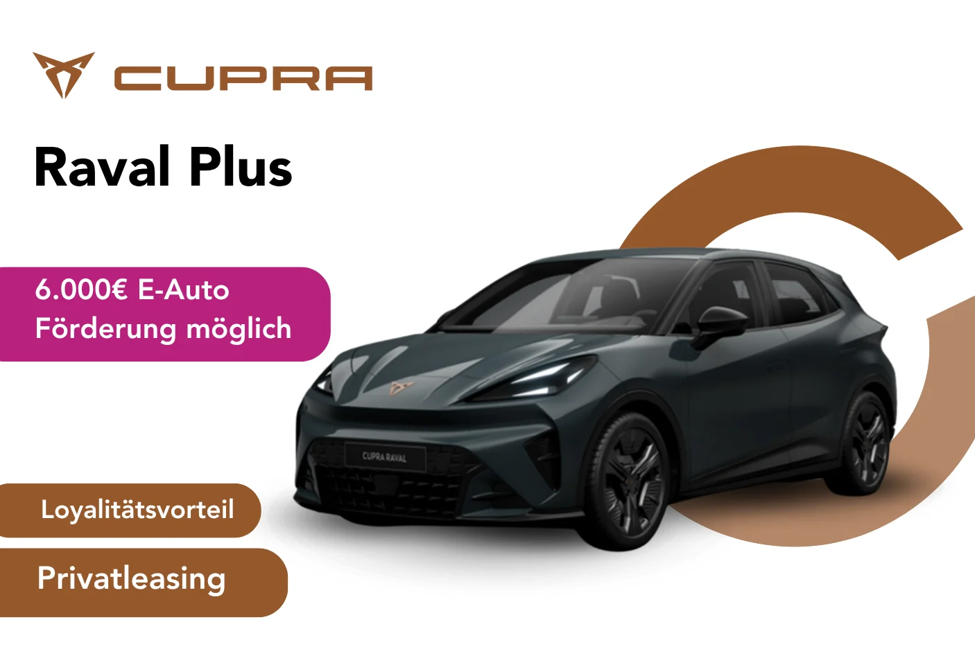 Cupra Raval VZ Privatleasing Angebotsbild
