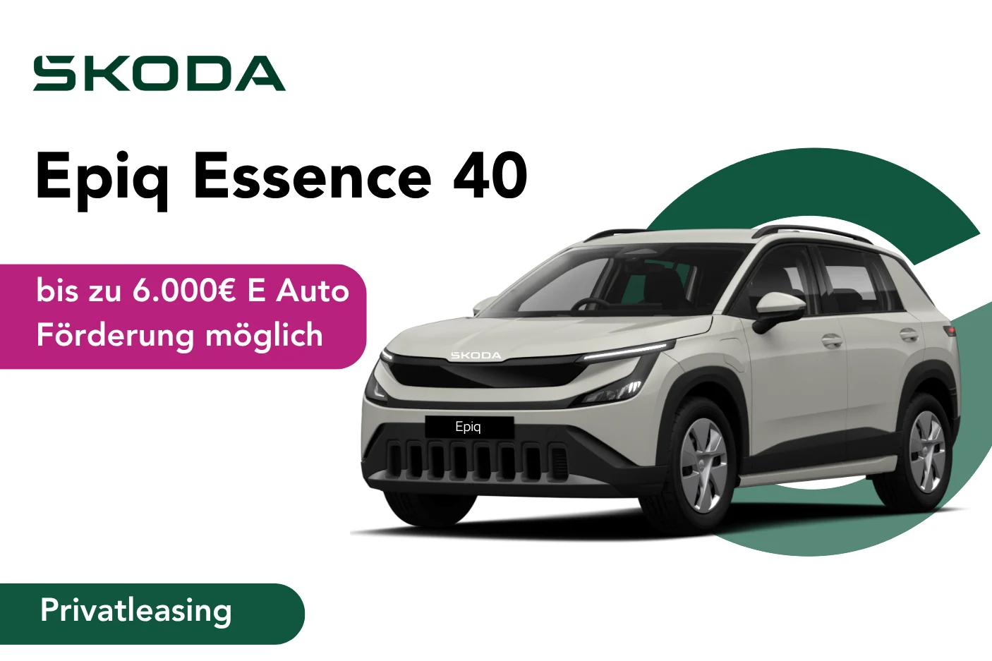 Skoda Epiq 40 Essence Angebotsbild 6000