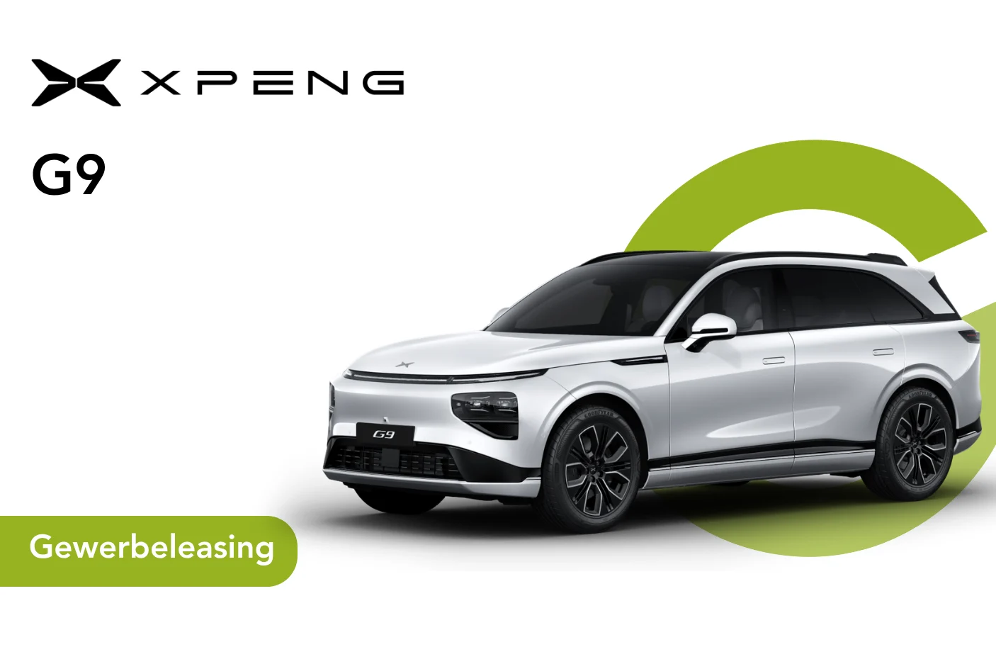 Xpeng G9 Gewerbeleasing Angebotsbild