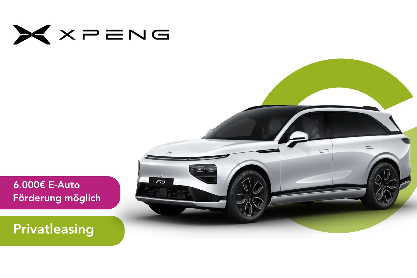 Xpeng G9 Leasing Angebotsbild