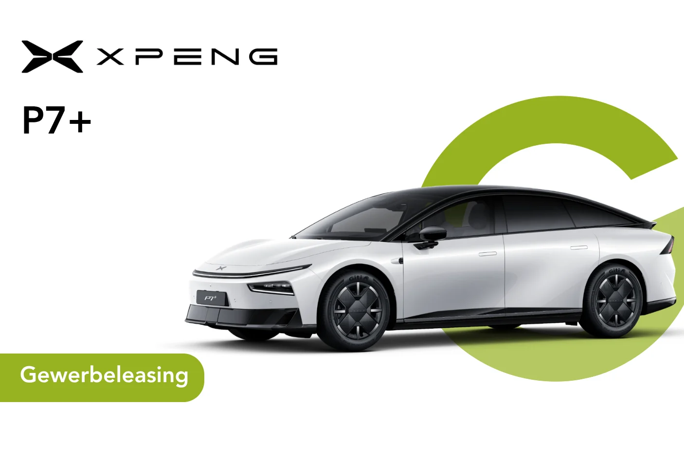 Xpeng P7+ Gewerbeleasing Angebotsbild