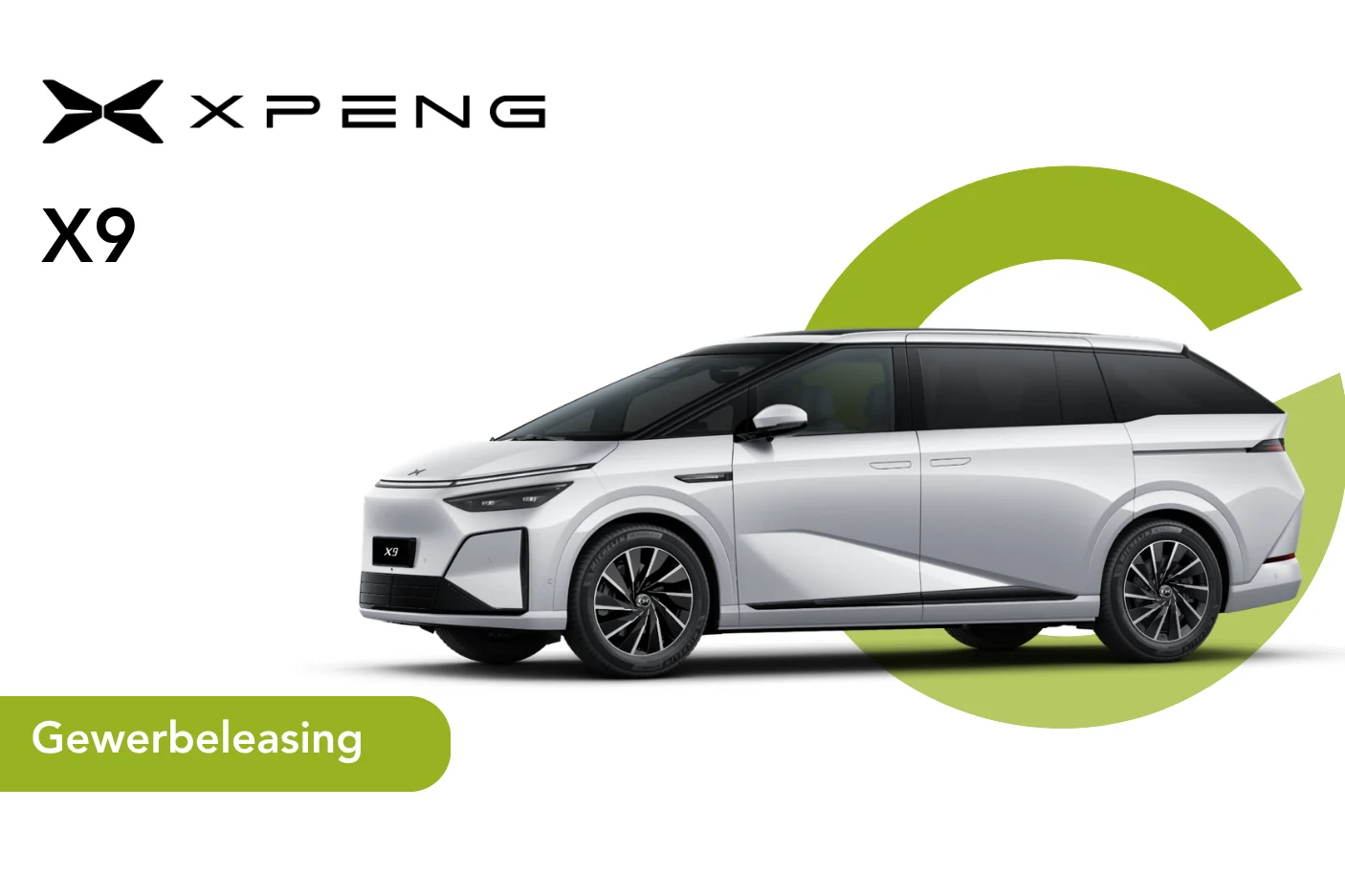 Xpeng X9 Gewerbeleasing Neu Angebotsbild